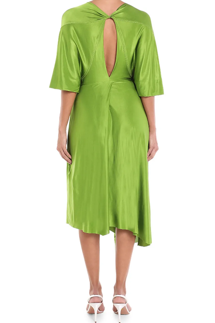 Cape Sleeve Cut Out Dress