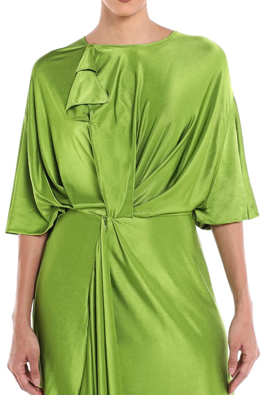 Cape Sleeve Cut Out Dress