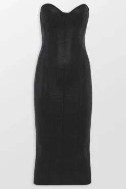 Charlize Knit Short Dress