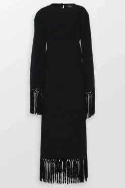 Claudia Fringe Maxi Dress