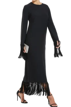 Claudia Fringe Maxi Dress