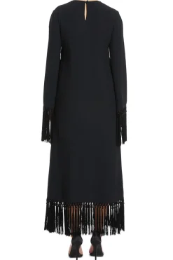 Claudia Fringe Maxi Dress