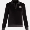 Crest Velour Polo T-Shirt