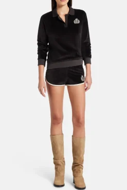 Crest Velour Shorts