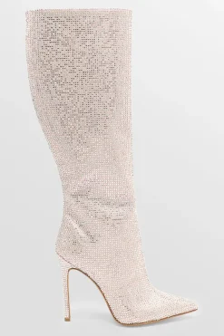 Crystal Embellished Boots
