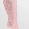 Crystal Embellished Boots