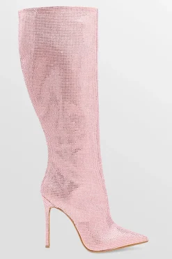 Crystal Embellished Boots