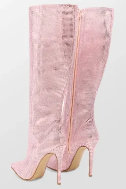Crystal Embellished Boots