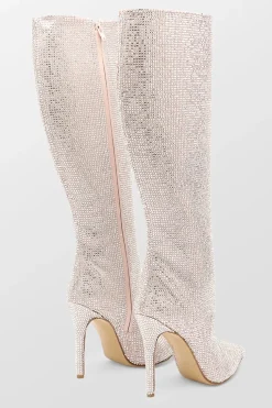 Crystal Embellished Boots
