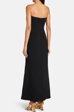 Dali Crepe Bow Evening Dress