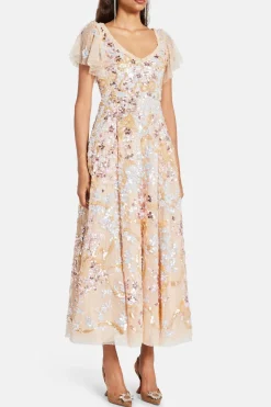 Dancing Ribbon Maxi Dress