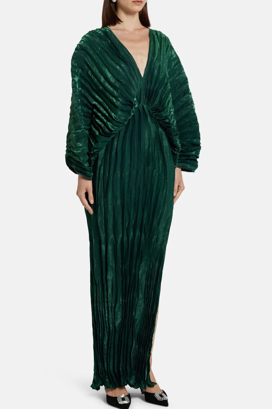 De Luxe Shimmer Evening Dress