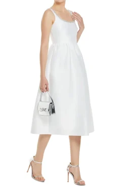 Diamante Midi Dress
