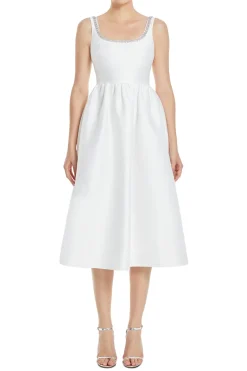 Diamante Midi Dress
