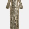 Eartha Embellished Evening Gown