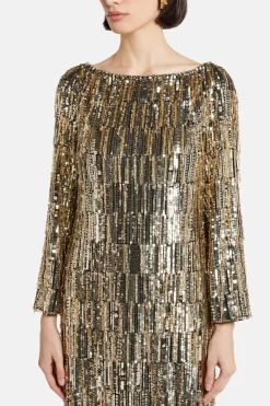 Eartha Embellished Evening Gown