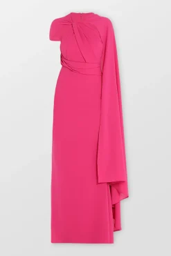 Evening Dress With Cape