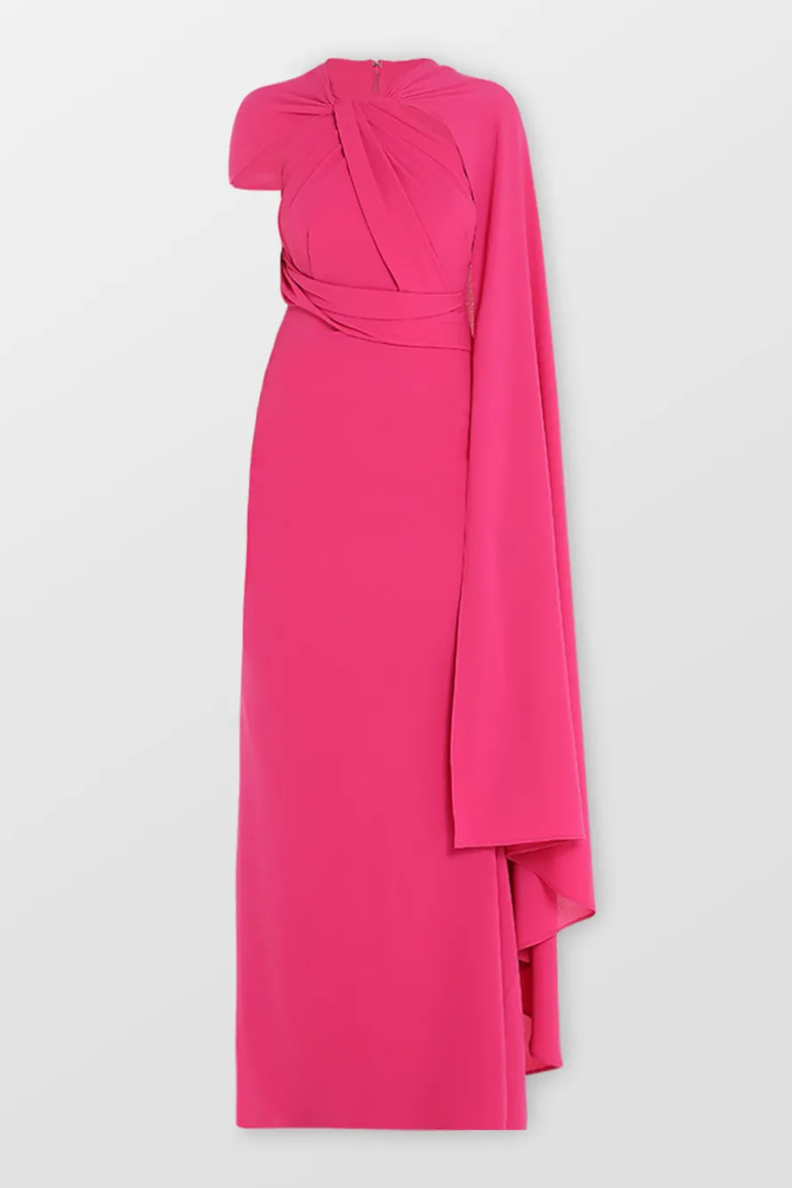 Evening Dress With Cape