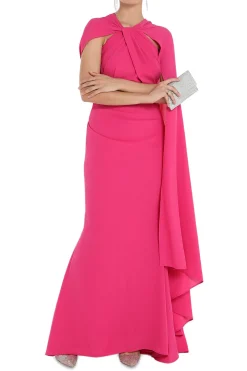 Evening Dress With Cape