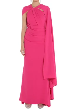 Evening Dress With Cape