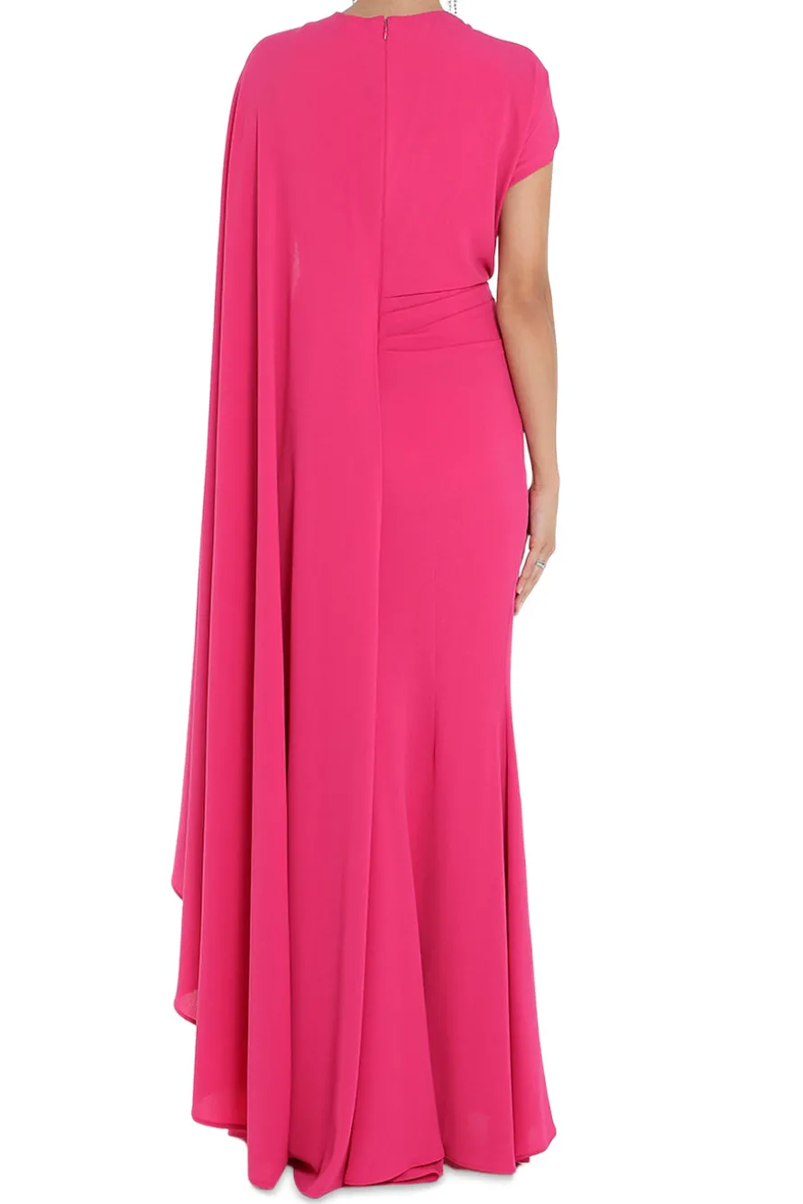 Evening Dress With Cape