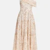 Everett Bloom One Shoulder Maxi Dress