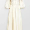 Farah Off Shoulder Midi Dress