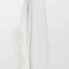 Feathered Balear Maxi Dress