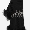 Feathered Guinness Dresss
