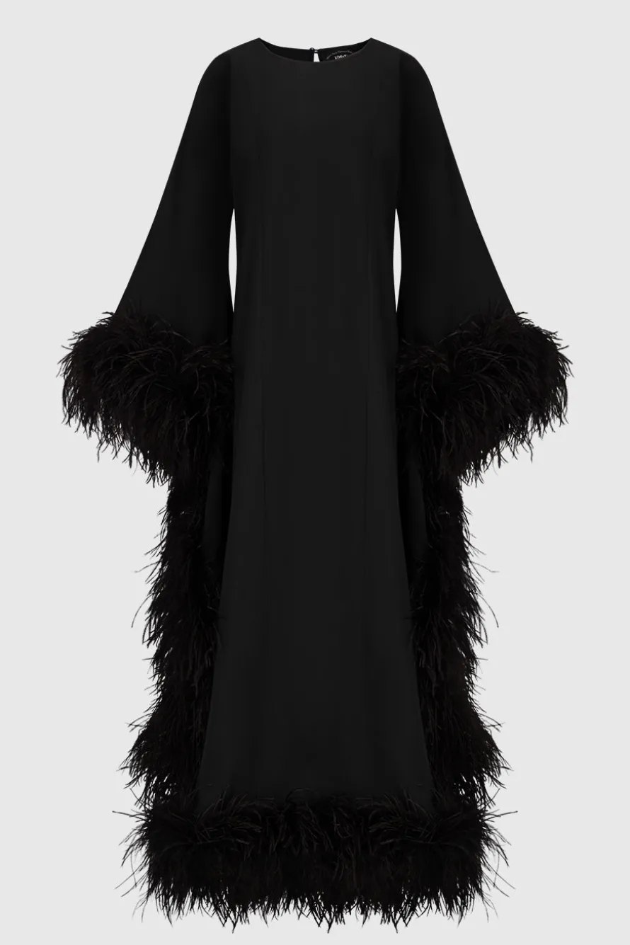 Feathered Moonbar Kaftan