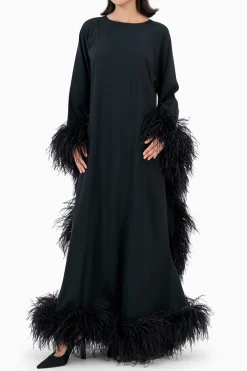 Feathered Moonbar Kaftan