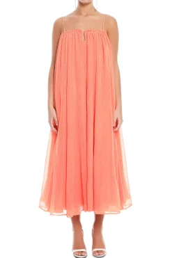 Filigree Sweetheart Midi Dress