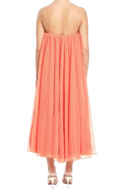 Filigree Sweetheart Midi Dress