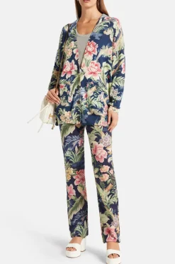 Floral Knit Cardigan