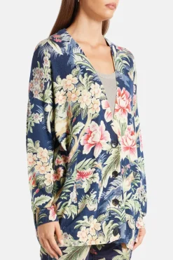 Floral Knit Cardigan