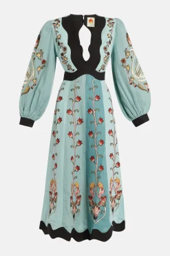 Floral Midi Dress