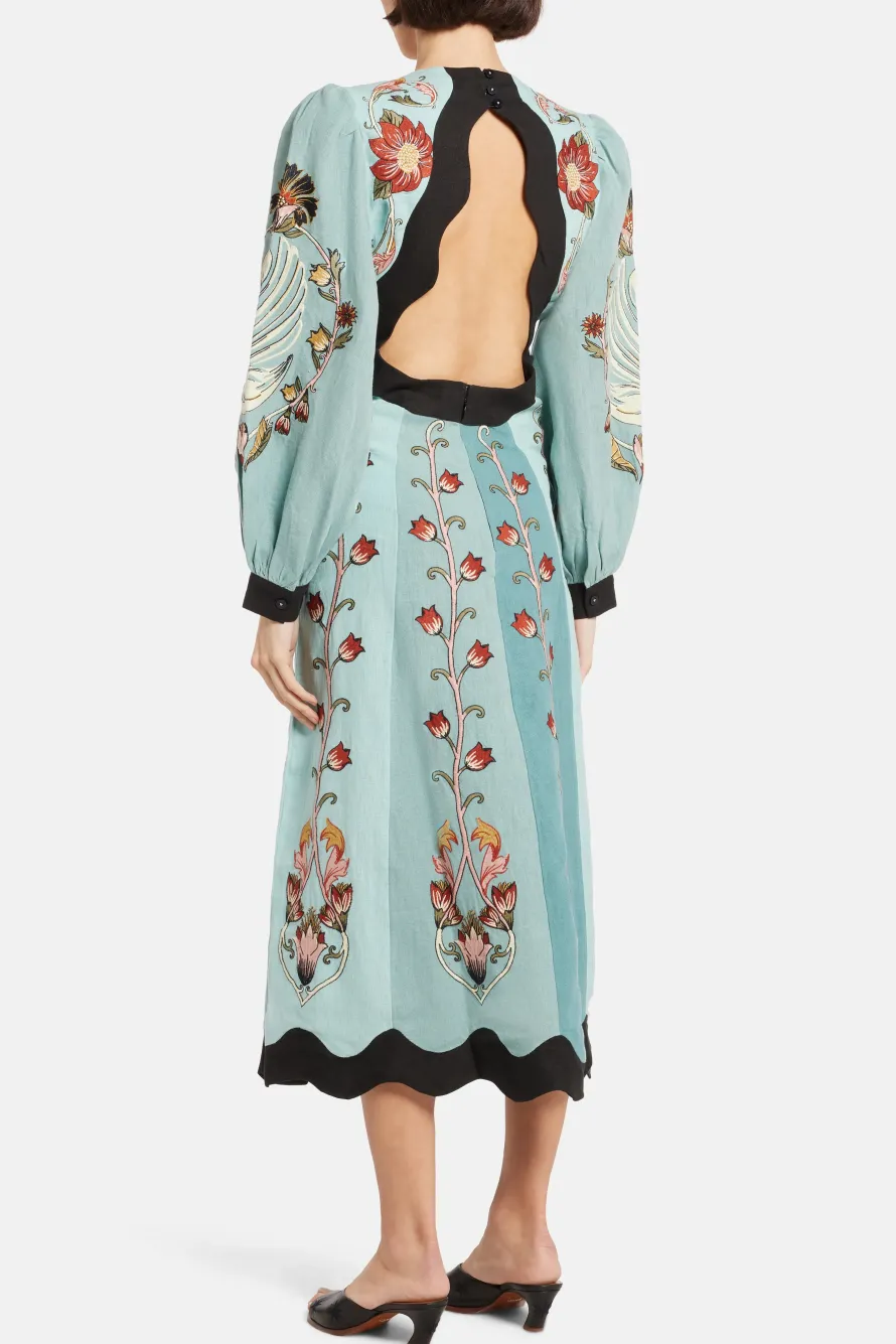 Floral Midi Dress