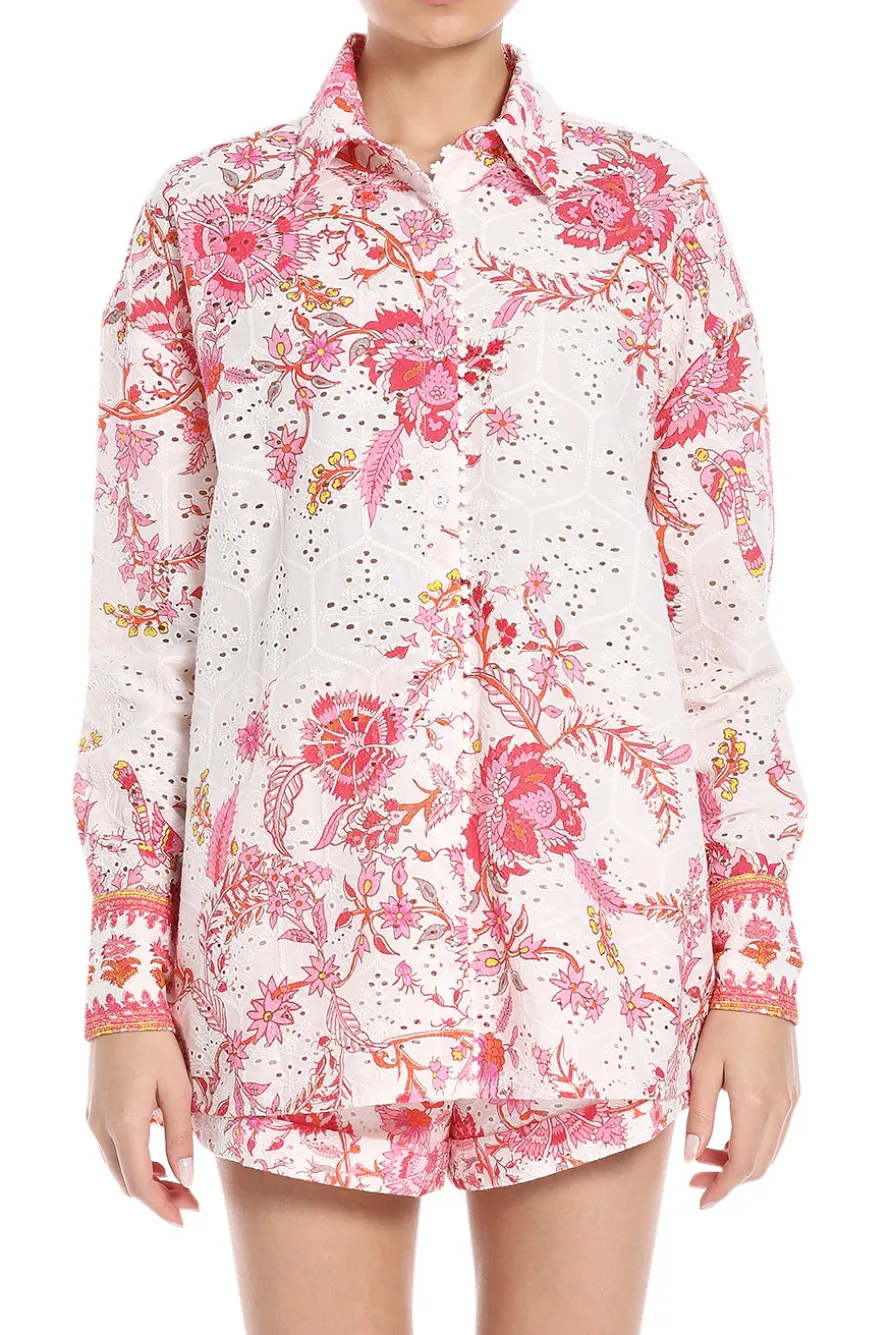 Floral Oversized Shirt