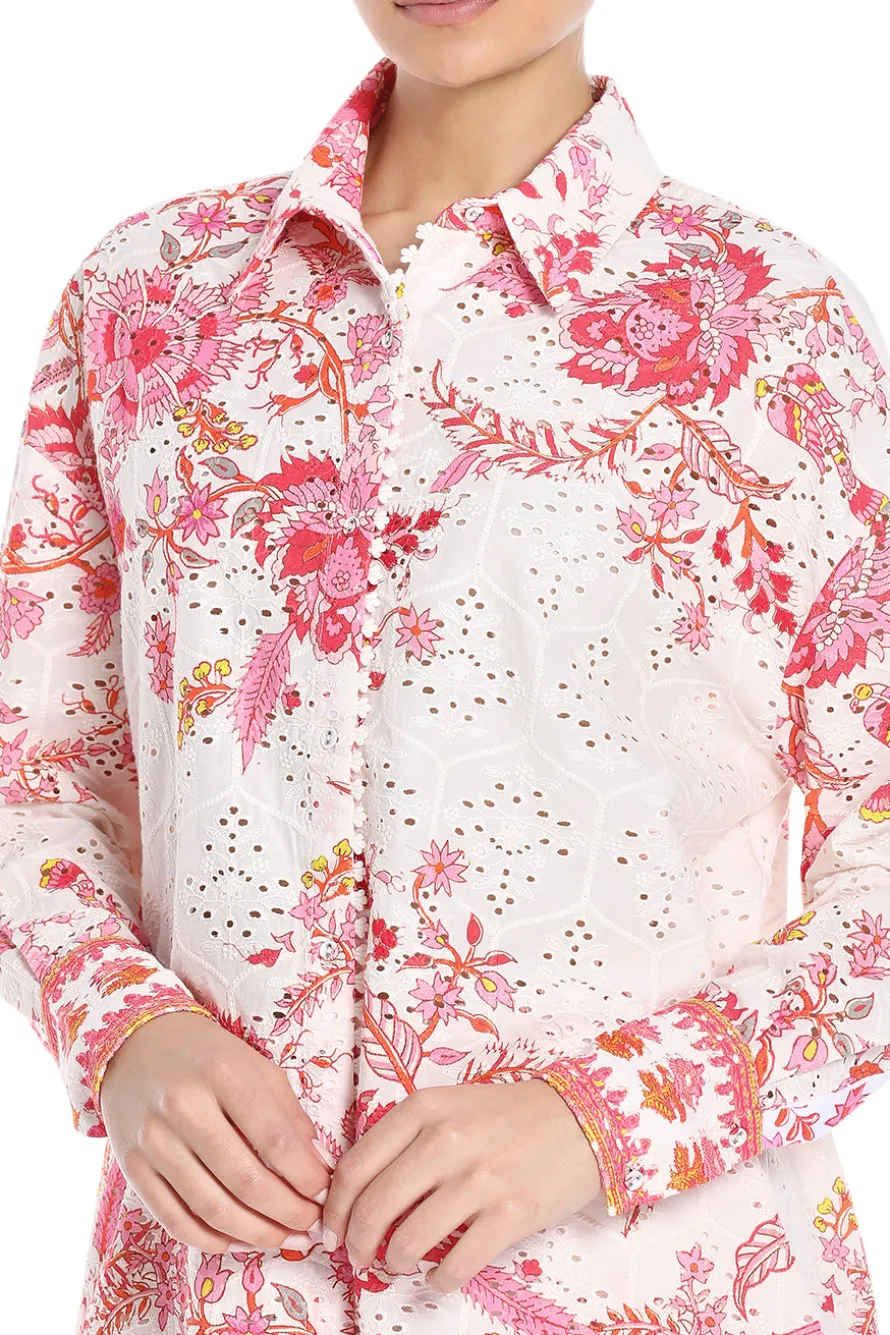 Floral Oversized Shirt