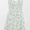 FLORAL PRINT MINI DRESS