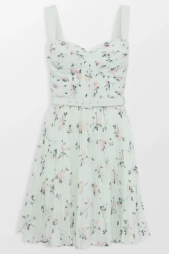 FLORAL PRINT MINI DRESS