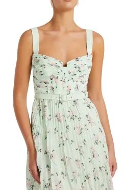 FLORAL PRINT MINI DRESS