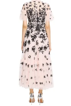 Fluttering Flowers Maxi Dress