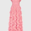 Genevieve Ruffle Maxi Dress