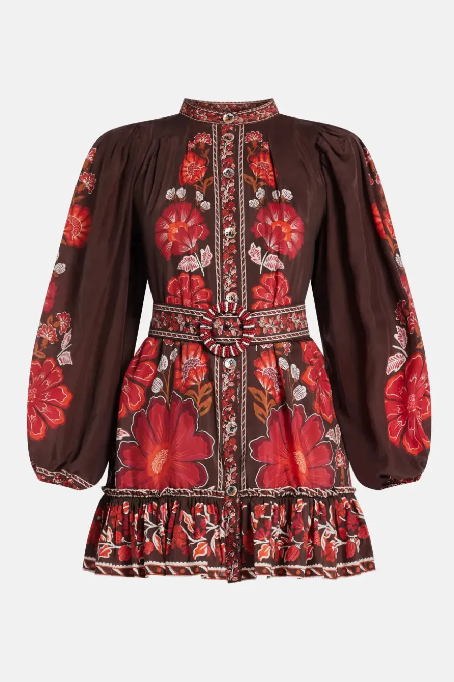 Gigi Tapestry Mini Dress