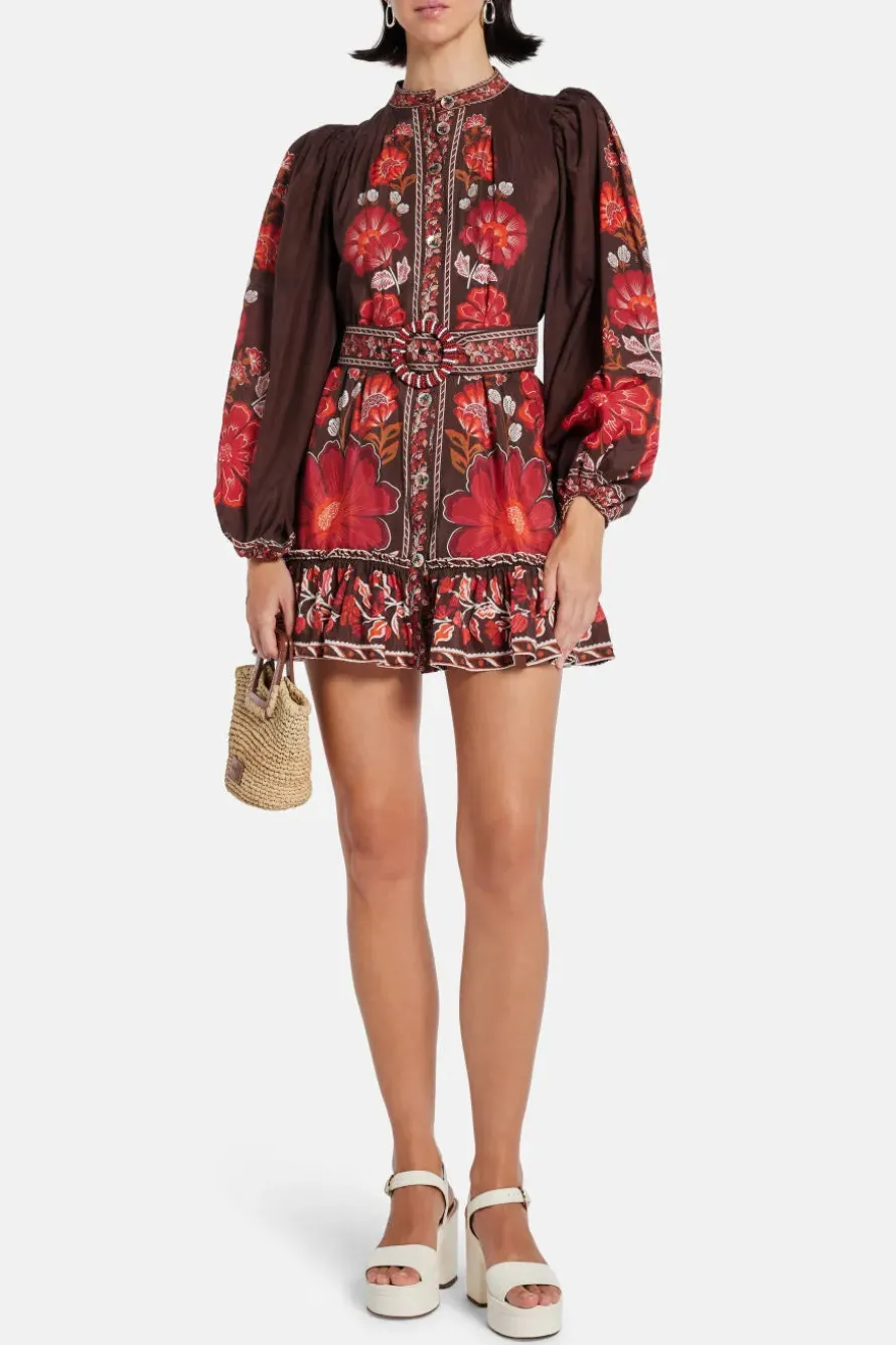 Gigi Tapestry Mini Dress