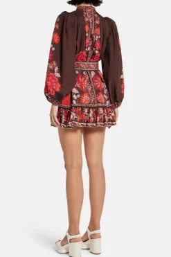 Gigi Tapestry Mini Dress