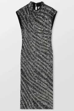 Gilda Sequin Midi Dress