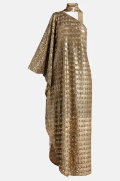 Gilded Ubud Maxi Dress