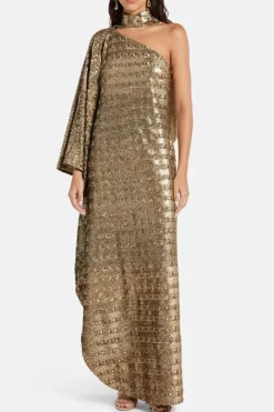 Gilded Ubud Maxi Dress